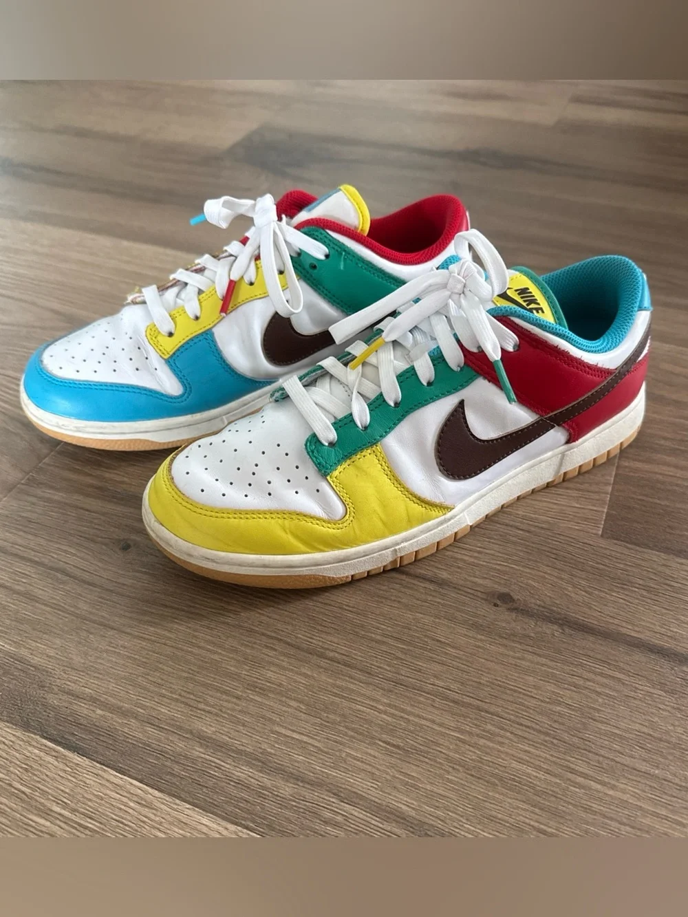 Nike Dunk Low Free 99 White Sneaker DH0952-100 Men’s 8.5